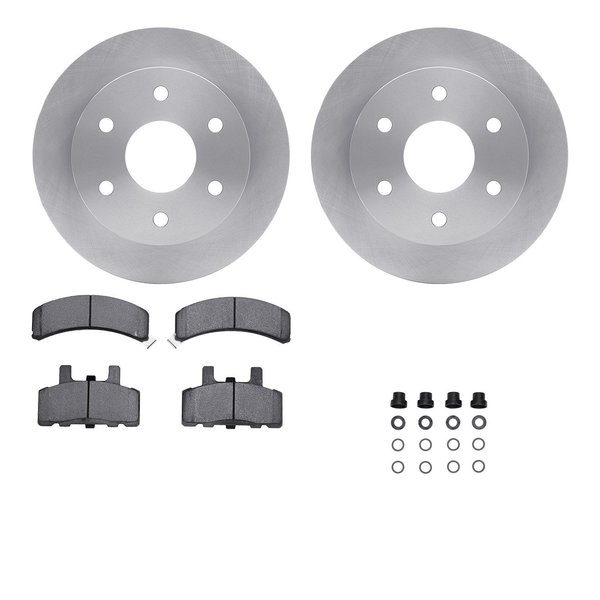 Dynamic Friction Co 6512-48118, Rotors with 5000 Advanced Brake Pads includes Hardware 6512-48118